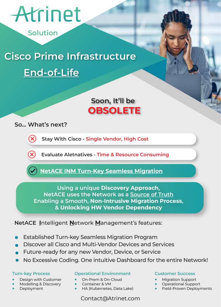Cisco Prime End of Life Migration