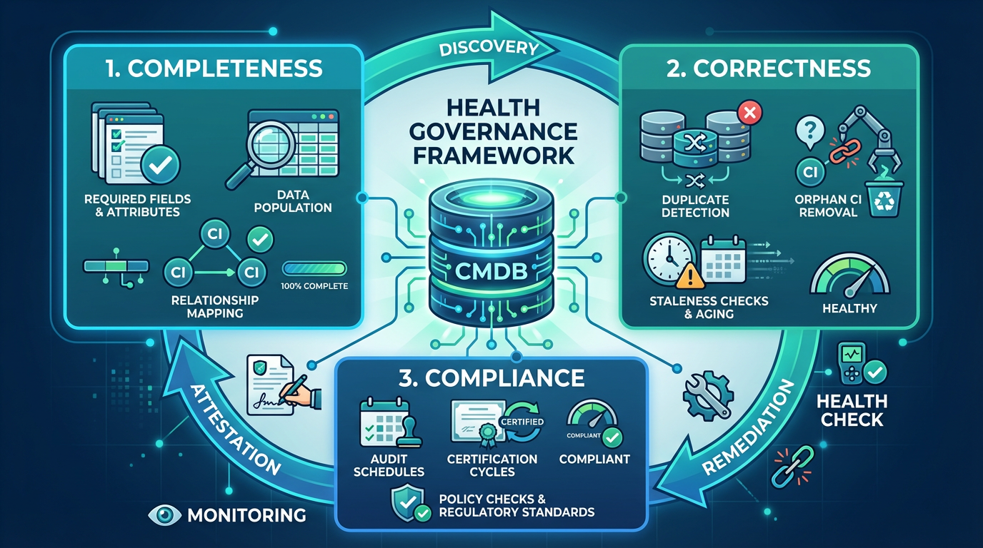 CMDB Health & Governance Cycle